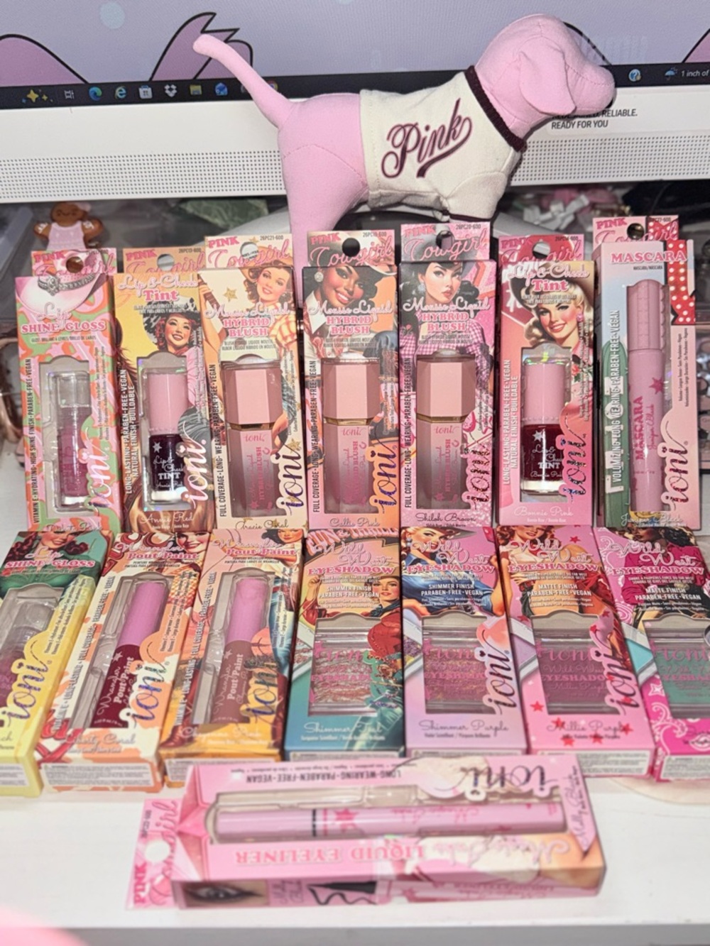 Ioni PINK COWGIRL COLLECTION Limited Edition 15 Items ALL BRAND NEW